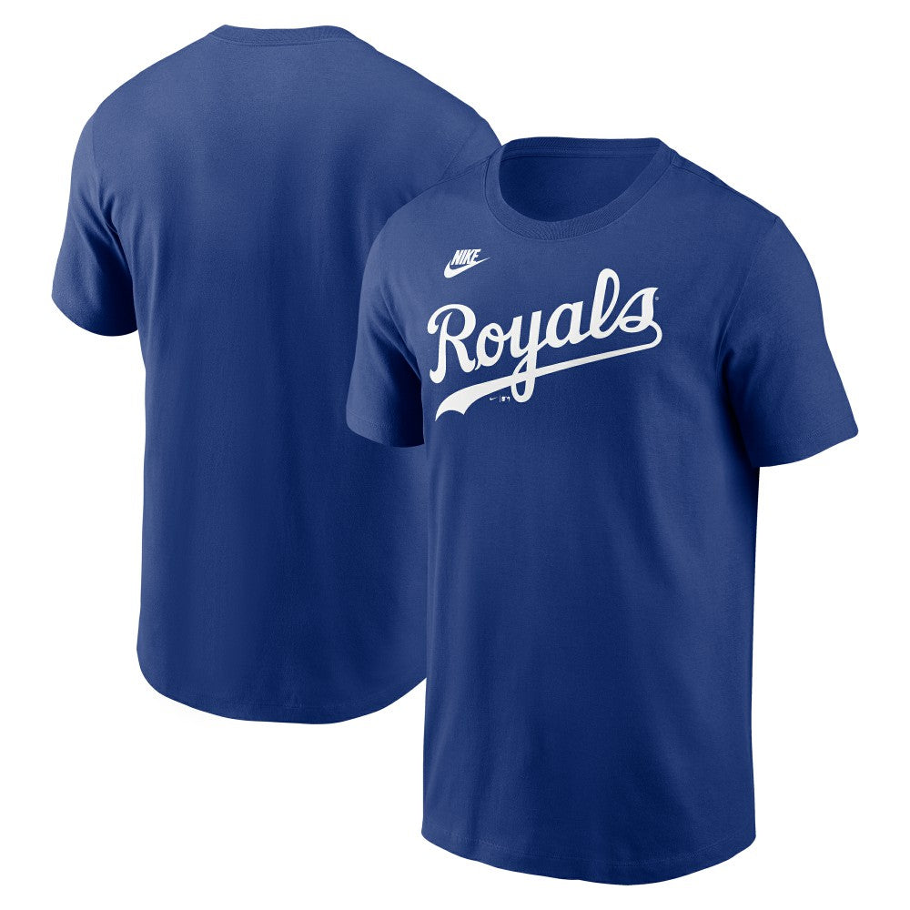 Kansas City Royals Nike Cooperstown Collection Wordmark T-Shirt On Sale