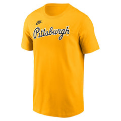 Pittsburgh Pirates Nike Cooperstown Collection Wordmark T-Shirt Lifestyle