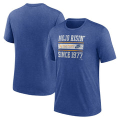 Seattle Mariners Nike Cooperstown Collection Local Stack Tri-Blend T-Shirt discount