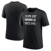 Tampa Bay Rays Nike Cooperstown Collection Local Stack Tri-Blend T-Shirt Sale