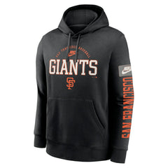 San Francisco Giants Nike Cooperstown Collection Splitter Club Fleece Pullover Hoodie for sale