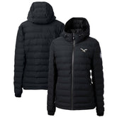 Philadelphia Eagles Cutter & Buck Women's Gridiron Classics Logo Mission Ridge Repreve Eco Insulated Full-Zip Puffer Jacket Black - NFL