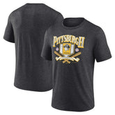 Pittsburgh Pirates Fanatics Home Team Tri-Blend T-Shirt On Sale
