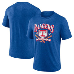 Texas Rangers Fanatics Home Team Tri-Blend T-Shirt Online