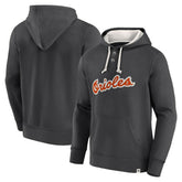 Fanatics Baltimore Orioles Black Plan for Adversity Henley Fleece Pullover Hoodie Clearance
