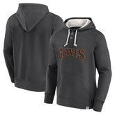 Fanatics San Francisco Giants Black Plan for Adversity Henley Fleece Pullover Hoodie On Sale