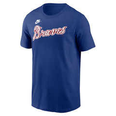 Hank Aaron Atlanta Braves Nike Cooperstown Collection Fuse Name & Number T-Shirt Clearance