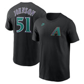 Randy Johnson Arizona Diamondbacks Nike Fuse Name & Number T-Shirt Near Me