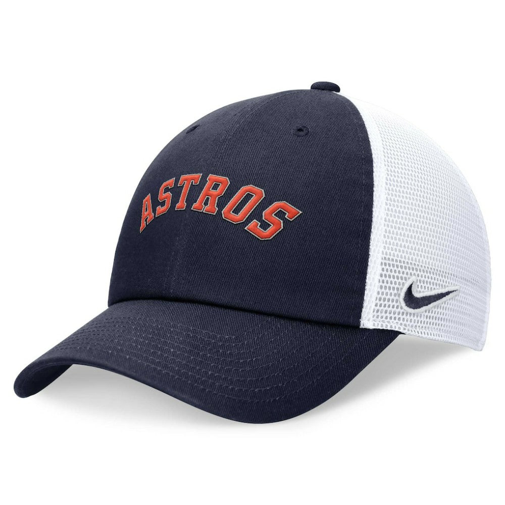 Houston Astros Nike Wordmark Adjustable Trucker Hat Sale