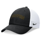 Pittsburgh Pirates Nike Wordmark Adjustable Trucker Hat Clearance