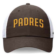 San Diego Padres Nike Wordmark Adjustable Trucker Hat discount