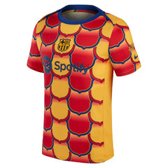 Nike Barcelona 2023/24 Academy Pro Pre-Match Top - Gold