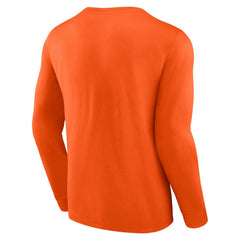 Philadelphia Flyers - Fanatics Strike the Goal Long Sleeve T-Shirt Orange