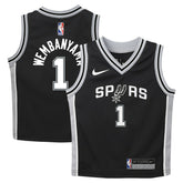 Nike - Victor Wembanyama San Antonio Spurs Preschool Swingman Player Jersey - Icon Edition - Black