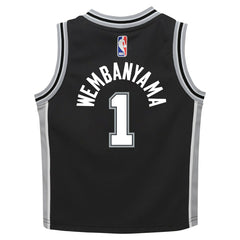Nike - Victor Wembanyama San Antonio Spurs Preschool Swingman Player Jersey - Icon Edition - Black
