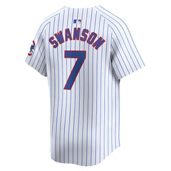 Dansby Swanson Chicago Cubs Nike Home Limited Player Jersey Online