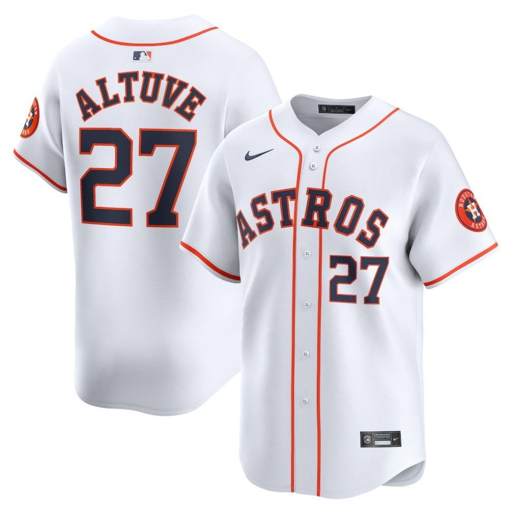 Jose Altuve Houston Astros Nike Home Limited Player Jersey Lifestyle