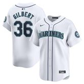 Logan Gilbert Seattle Mariners Nike Home Limited Player Jersey Online