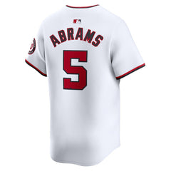 CJ Abrams Washington Nationals Nike Home Limited Player Jersey for sale