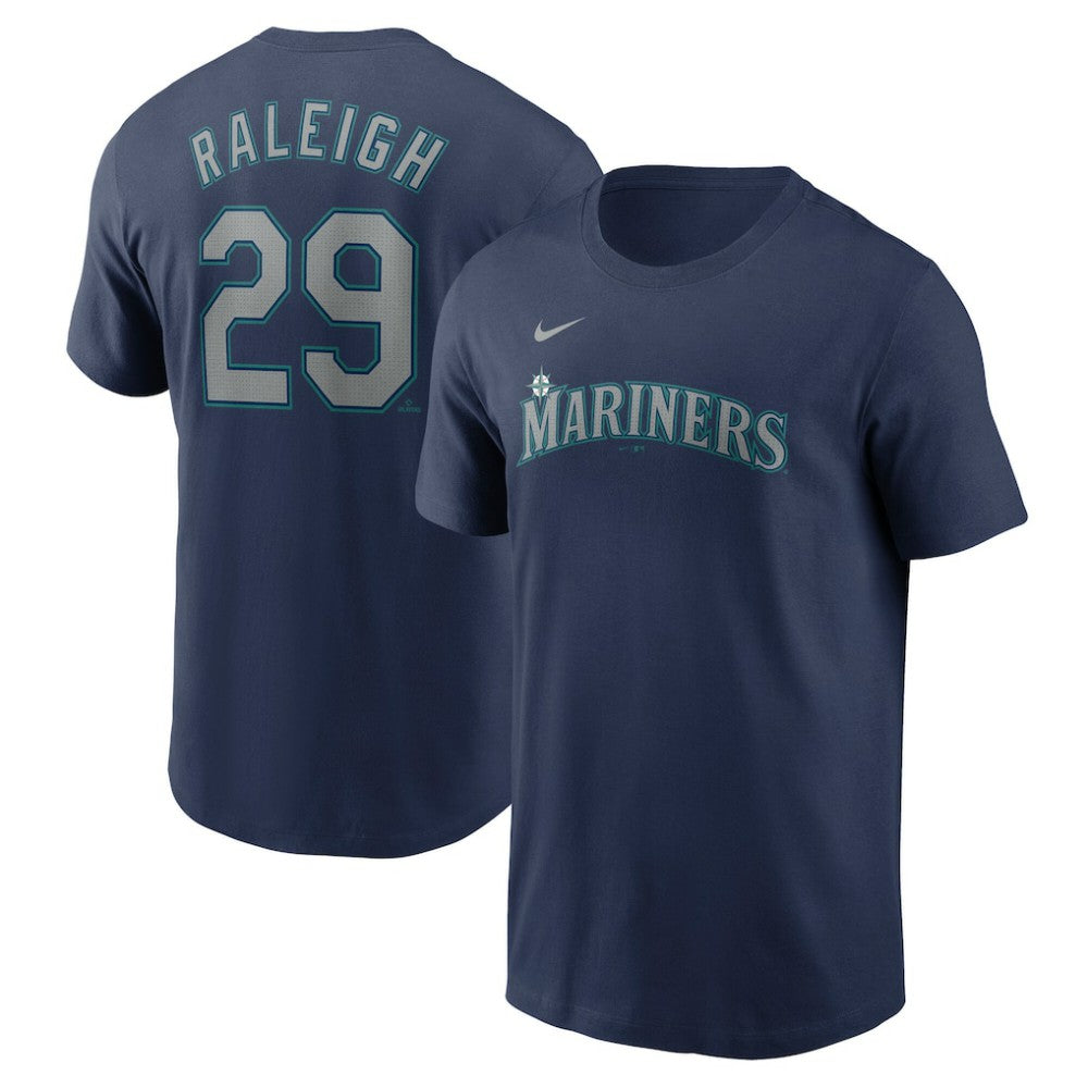 Cal Raleigh Seattle Mariners Nike Fuse Name & Number T-Shirt On Sale