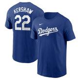 Clayton Kershaw Los Angeles Dodgers Nike Fuse Name & Number T-Shirt for sale