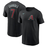 Corbin Carroll Arizona Diamondbacks Nike Fuse Name & Number T-Shirt Near Me