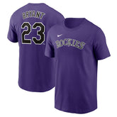Kris Bryant Colorado Rockies Nike Fuse Name & Number T-Shirt Near Me