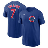 Dansby Swanson Chicago Cubs Nike Fuse Name & Number T-Shirt Clearance