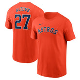 Jose Altuve Houston Astros Nike Fuse Name & Number T-Shirt On Sale