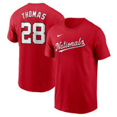 Lane Thomas Washington Nationals Nike Fuse Name & Number T-Shirt On Sale