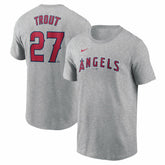 Mike Trout Los Angeles Angels Nike Fuse Name & Number T-Shirt Online