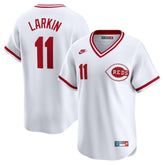 Barry Larkin Cincinnati Reds Nike Throwback Cooperstown Limited Jersey Online