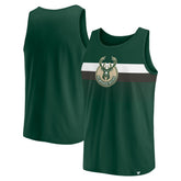 Fanatics - Milwaukee Bucks Wild Game Tank Top - Hunter Green