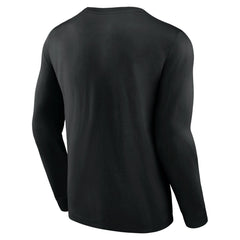 Fanatics - Toronto Raptors Baseline Long Sleeve T-Shirt - Black