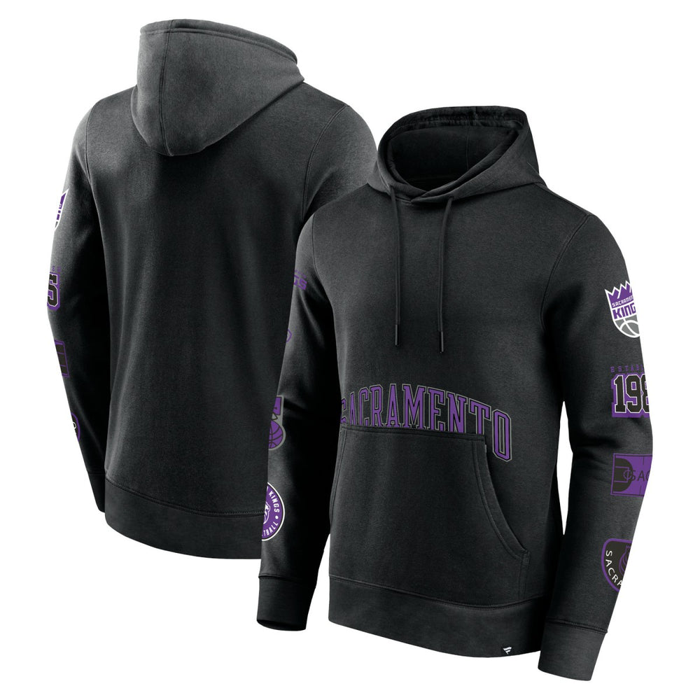 Fanatics - Sacramento Kings Home Court Pullover Hoodie - Black