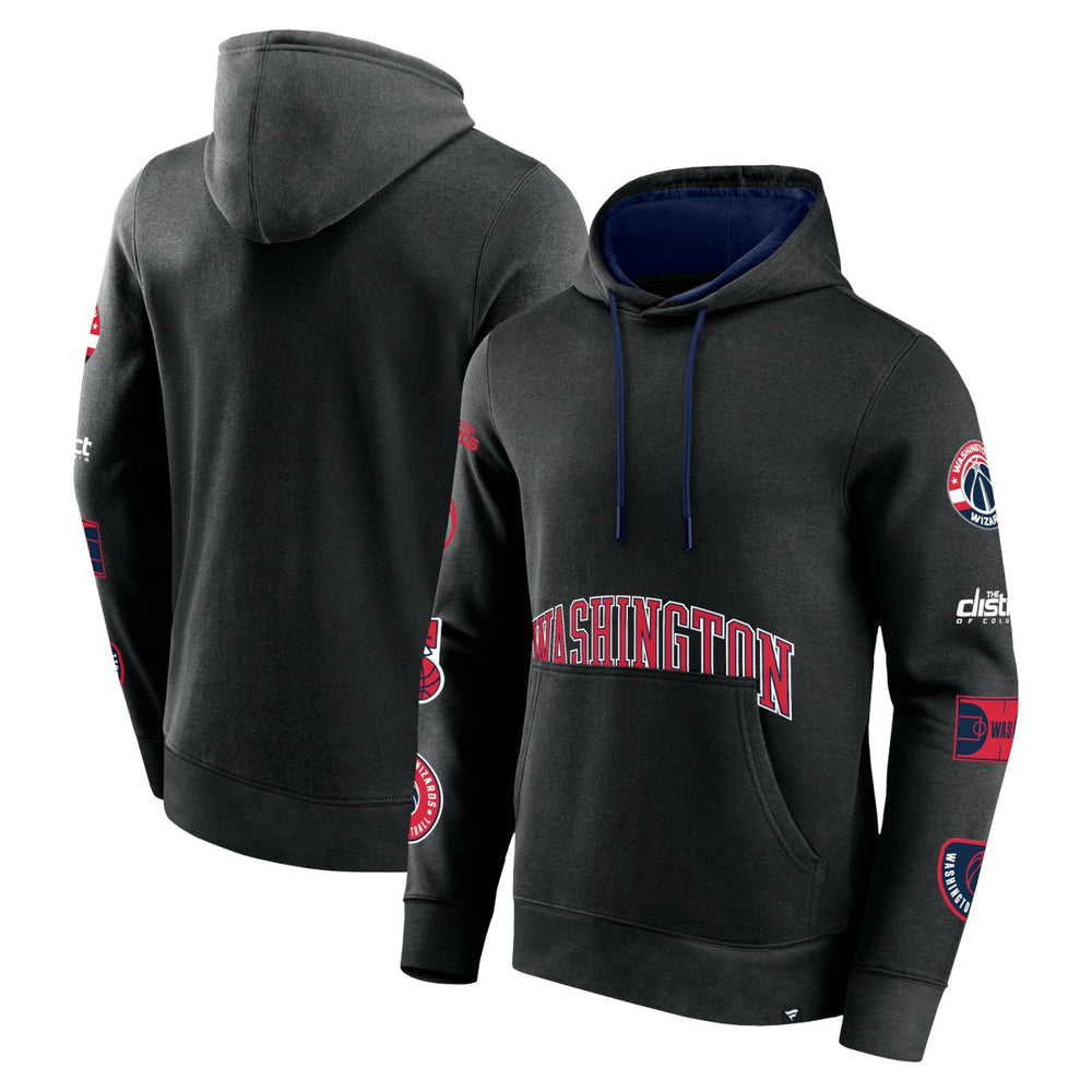 Fanatics - Washington Wizards Home Court Pullover Hoodie - Black