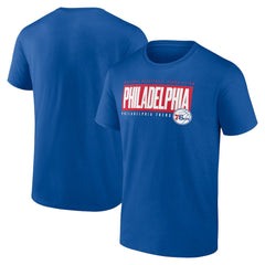 Fanatics - Philadelphia 76ers Box Out T-Shirt - Royal