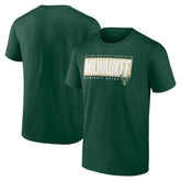Fanatics - Milwaukee Bucks Box Out T-Shirt - Hunter Green