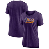Fanatics - Phoenix Suns Women's League Leader Tri-Blend T-Shirt - Heather Purple