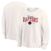 Fanatics - Toronto Raptors Women's Close the Game Pullover Sweatshirt - Cream