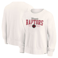 Fanatics - Toronto Raptors Women's Close the Game Pullover Sweatshirt - Cream
