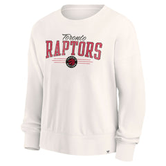 Fanatics - Toronto Raptors Women's Close the Game Pullover Sweatshirt - Cream