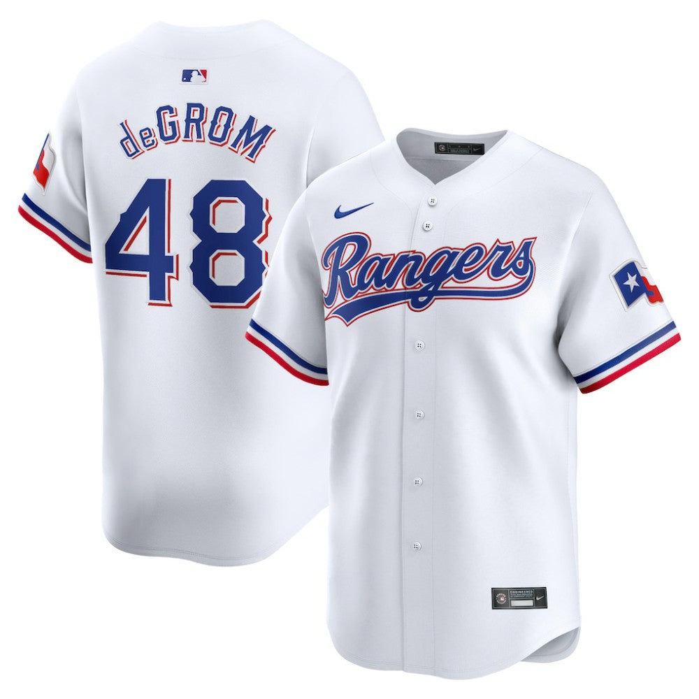 Jacob deGrom Texas Rangers Nike Home Limited Player Jersey discount