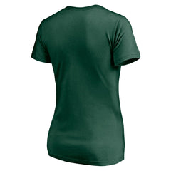 NBA - Milwaukee Bucks Women's Mascot In Bounds V-Neck T-Shirt - Hunter Green