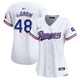 Jacob deGrom Texas Rangers Nike Women's Home Limited Player Jersey Near Me