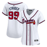 Spencer Strider Atlanta Braves Nike Women's Home Limited Player Jersey On Sale