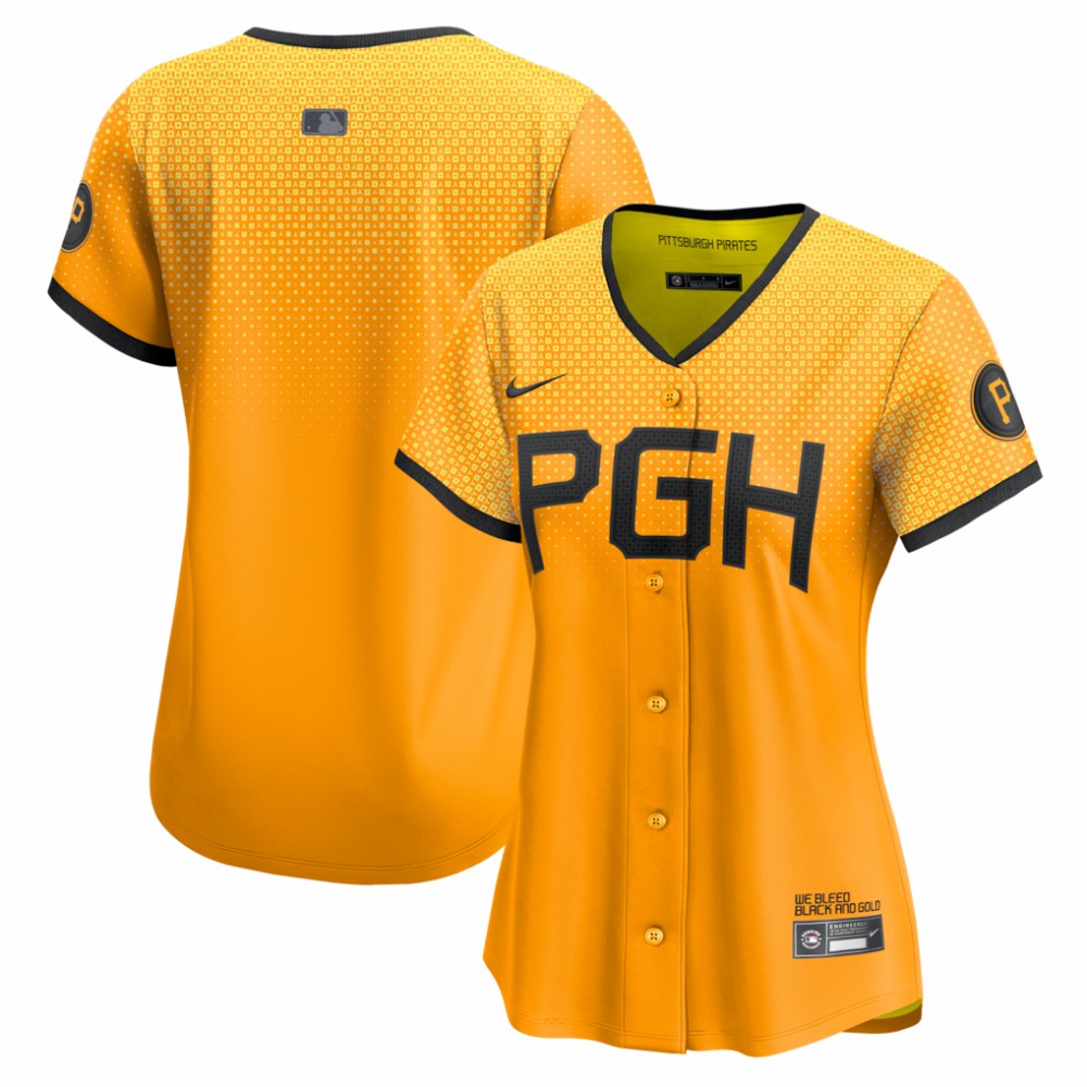 Pittsburgh Pirates Nike Women's City Connect Limited Jersey Sale