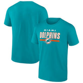 Miami Dolphins Speed & Agility T-Shirt Aqua - NFL