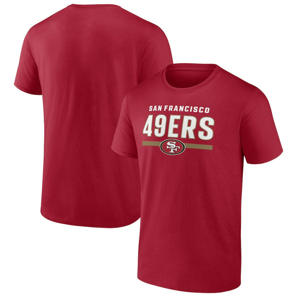 San Francisco 49ers Speed & Agility T-Shirt Scarlet - NFL