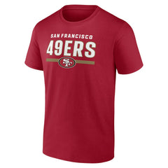San Francisco 49ers Speed & Agility T-Shirt Scarlet - NFL